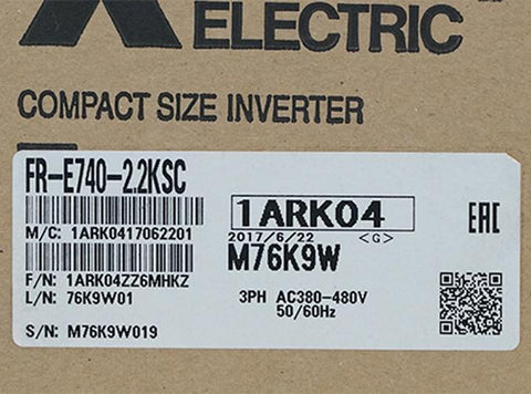 インバータ <b>FR-E740-2.2KSC</b>