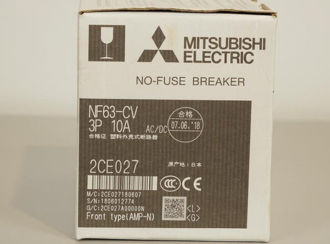 配線用遮断器(NF) <b>NF63-CV 3P 10A TCS-05SV3付</b>