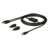 USB二又ケーブル<br><b>CUHA2B</b>