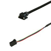三菱電機対応MR-J4W,J3Wシリーズ電源ケーブル<br><b>DSVPWA2-07W-***</b>