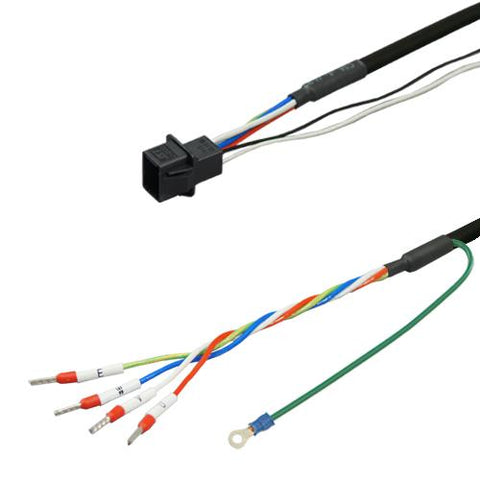 三菱電機対応MR-J4,J4Wシリーズ電源ケーブル電磁ブレーキ付き<br><b>DSVPWAK-07BP-***-ESB</b>