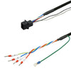 三菱電機対応MR-J4,J4Wシリーズ電源ケーブル電磁ブレーキ付き<br><b>DSVPWAK-07BP-***-ESB</b>