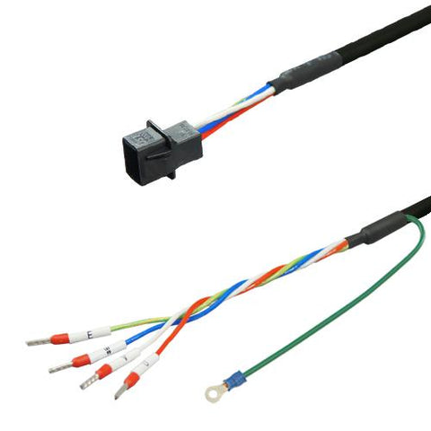 三菱電機対応MR-J4,J4Wシリーズ電源ケーブル<br><b>DSVPWAK-07P-***-ESB</b>