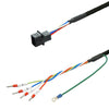 三菱電機対応MR-J4,J4Wシリーズ電源ケーブル<br><b>DSVPWAK-07P-***-ESB</b>