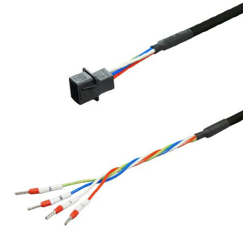 三菱電機対応MR-J4,J4Wシリーズ電源ケーブル<br><b>DSVPWAK-07P-***-E</b>