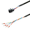 三菱電機対応MR-J4,J4Wシリーズ電源ケーブル<br><b>DSVPWAK-07P-***-E</b>