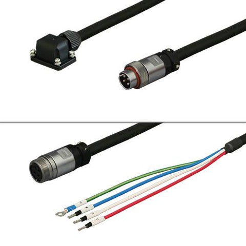三菱電機対応MR-J4,J3,JNシリーズ電源ケーブル<br><b>DSVPWAP2-12P-***</b>