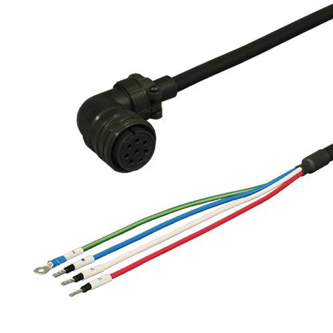 三菱電機対応MR-J3,J2Sシリーズ電源ケーブル<br><b>DSVPWS1L-12P-***</b>