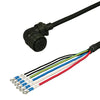 三菱電機対応MR-J2Sシリーズ電源ケーブル電磁ブレーキ付き<b>DSVPWS1L-20BM-***-E</b>