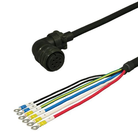三菱電機対応MR-J2Sシリーズ電源ケーブル電磁ブレーキ付き<b>DSVPWS1L-35BM-***-E</b>