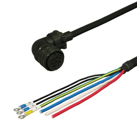 三菱電機対応MR-J4,J3シリーズ電源ケーブル電磁ブレーキ付き<br><b>DSVPWS1L-35BN-***-E</b>