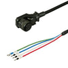 三菱電機対応MR-J3,J2Sシリーズ電源ケーブル<br><b>DSVPWS1LL-12P-***</b>
