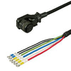 三菱電機対応MR-J2Sシリーズ電源ケーブル電磁ブレーキ付き<b>DSVPWS1LL-35BM-***-E</b>