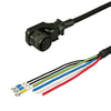 三菱電機対応MR-J4,J3シリーズ電源ケーブル電磁ブレーキ付き<br><b>DSVPWS1LL-35BN-***-E</b>