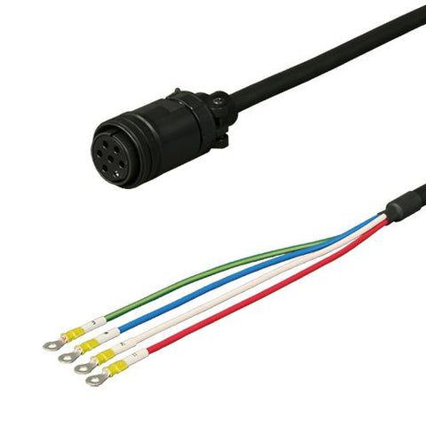 三菱電機対応MR-J2Sシリーズ電源ケーブル<br><b>DSVPWS2-35M-***-E</b>