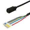 三菱電機対応MR-J4,J3,J2Sシリーズ電源ケーブル電磁ブレーキ付き<br><b>DSVPWS2-55BM-***-E</b>