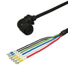 三菱電機対応MR-J4,J3,J2Sシリーズ電源ケーブル電磁ブレーキ付き<br><b>DSVPWS2L-55BM-***</b>