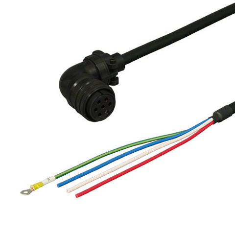 三菱電機対応MR-J4シリーズ電源ケーブル<br><b>DSVPWS2L-55N-***-E</b>