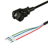 三菱電機対応MR-J2Sシリーズ電源ケーブル<br><b>DSVPWS2LL-20P-***</b>