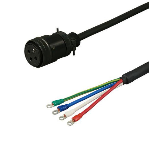 三菱電機対応MR-J3,J2Sシリーズ電源ケーブル<br><b>DSVPWS3-80M-***</b>