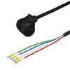 三菱電機対応MR-J4,J3,J2Sシリーズ電源ケーブル<br><b>DSVPWS3L-55M-***-E</b>