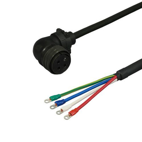 三菱電機対応MR-J3,J2Sシリーズ電源ケーブル<br><b>DSVPWS3L-80M-***</b>