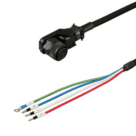 三菱電機対応MR-J4,J3シリーズ電源ケーブル<br><b>DSVPWS4LL-12P-***-E</b>