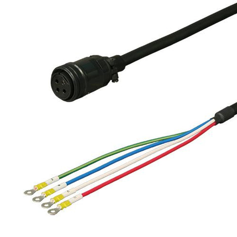 三菱電機対応MR-J4,J3シリーズ電源ケーブル<br><b>DSVPWS5-55M-***-E</b>