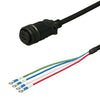 安川電機対応Σ-7/Σ-Vシリーズ主回路ケーブル<br><b>DSVPWYS-UVA301-***</b>