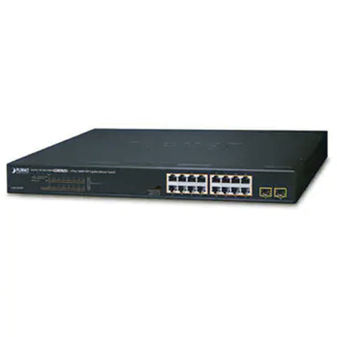 PoE+ギガビットイーサネットスイッチングハブ SFPポート付<br><b>GSW-1820HP</b>