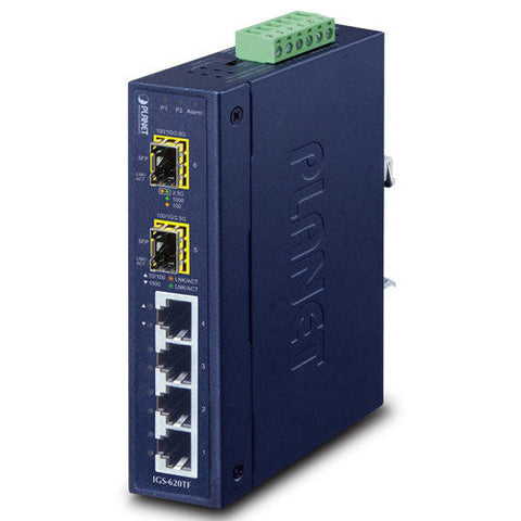 産業用ギガビットイーサネットスイッチングハブ2.5G SFPポート付<br><b>IGS-620TF</b>