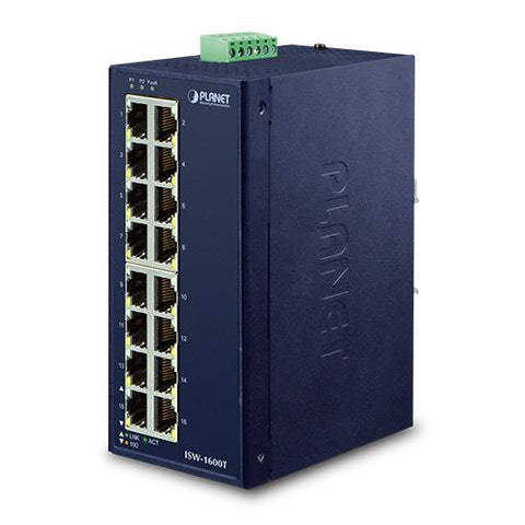 産業用ファストイーサネットスイッチングハブ<br><b>ISW-1600T</b>
