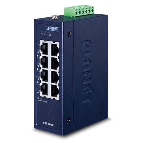 産業用ファストイーサネットスイッチングハブ<br><b>ISW-800T</b>