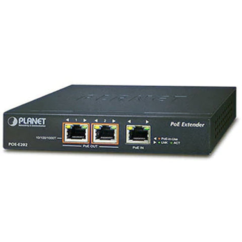 2ポート出力PoE+エクステンダー<br><b>POE-E202</b>