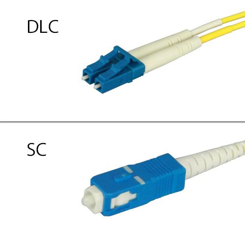 汎用イーサネット対応<br>光ファイバケーブル（シングルモード）<br><b>DFC-SMDLCSC-CP21</b>