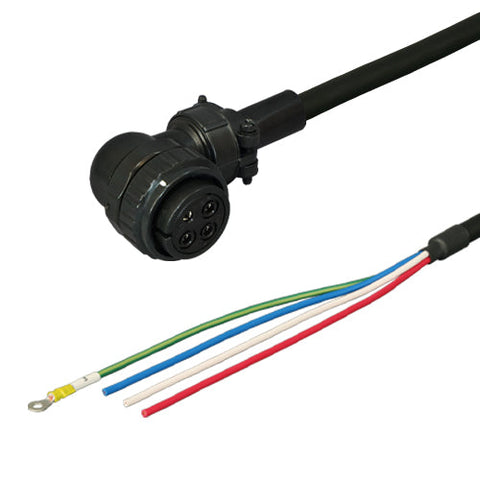 三菱電機対応MR-J5シリーズ電源ケーブル<br><b>DSVPWMR-A5L35N-***-E</b>