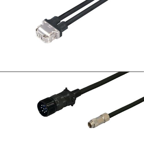 三菱電機対応電磁ブレーキ付き電源+エンコーダケーブル – DIA-EC
